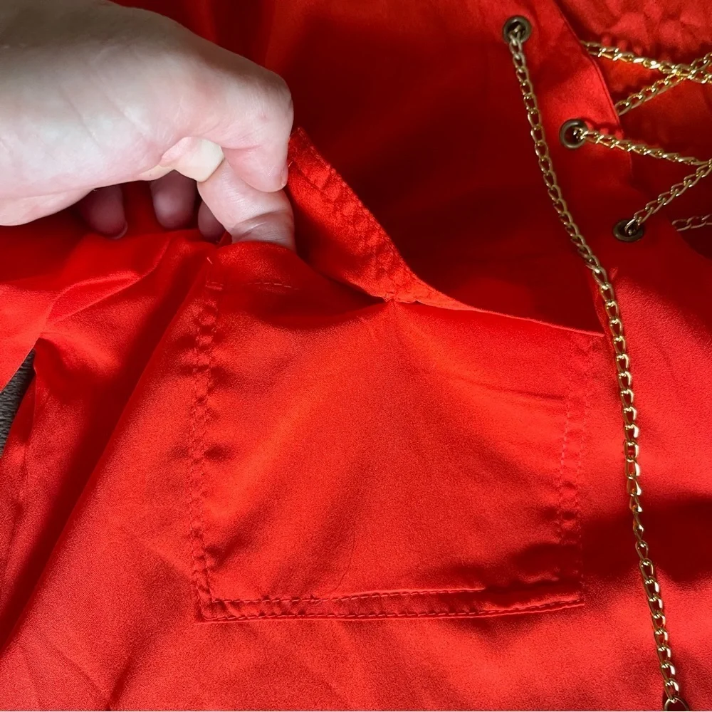 Live 4 Truth Scarlet Red Blouse